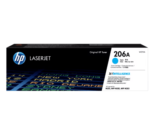 W2111A HP 206A Cyan LaserJet Toner Cartridge