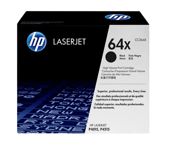 HP LaserJet 64X Black Toner Cartridge CC364X