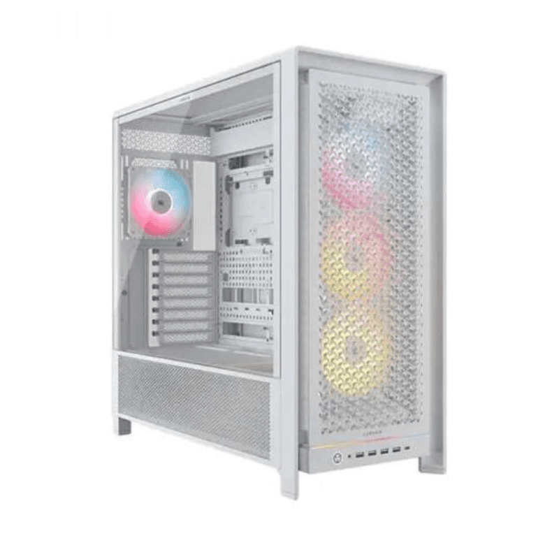 Gabinete Corsair 5000D FRAME RS ARGB Mid-Tower Fan RGB x4 White