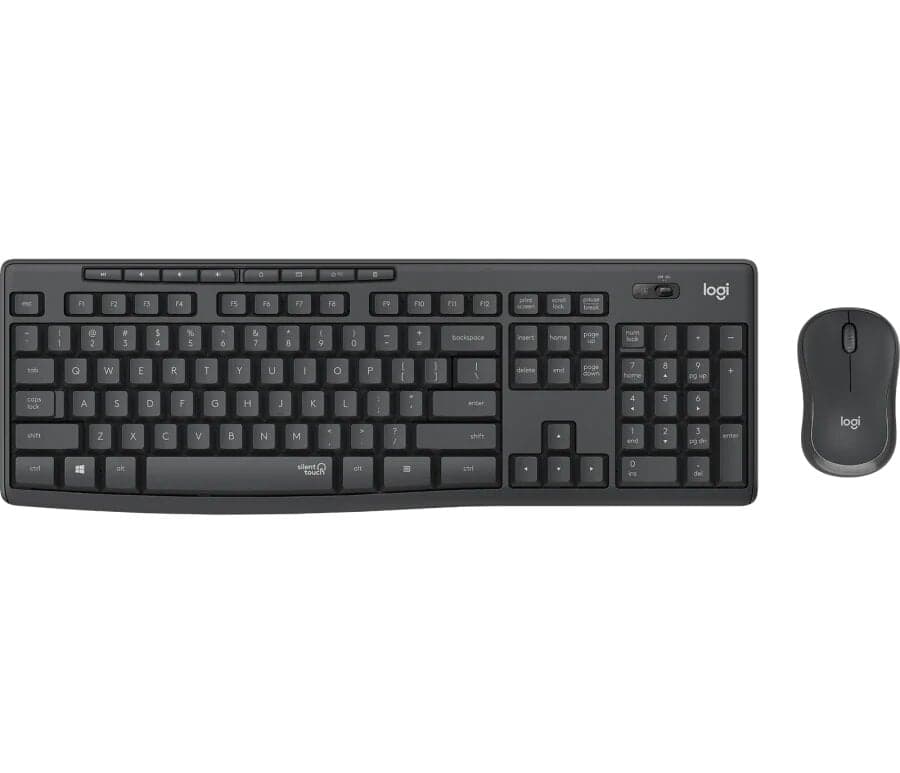 Teclado+Mouse Logitech Wir MK295 Silent Blk 920-009792