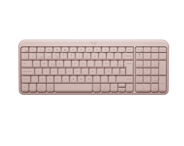 Teclado Logitech Bluetooth K250 Pebble Rose 920-013447