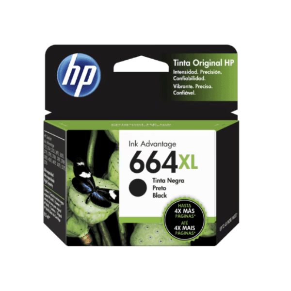 F6V31AL HP 664XL Black Ink Cartridge