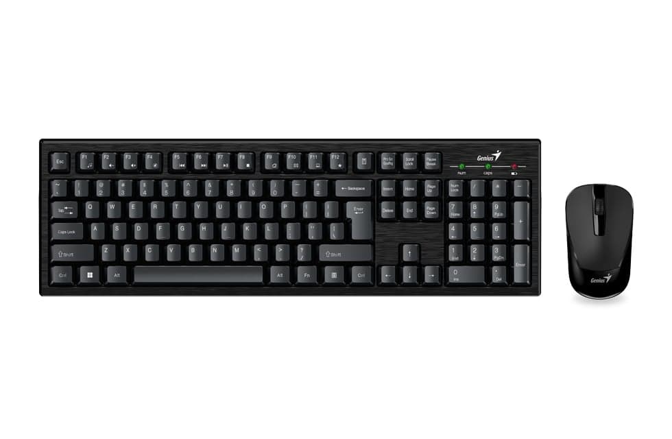 Teclado+Mouse Genius KM-8101 BLK