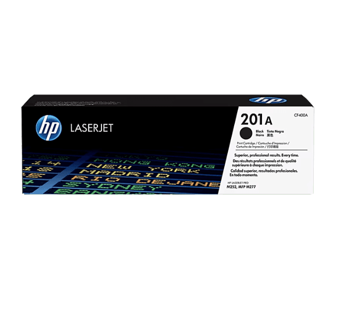 CF400A HP 201A Black LaserJet Toner Cartridge
