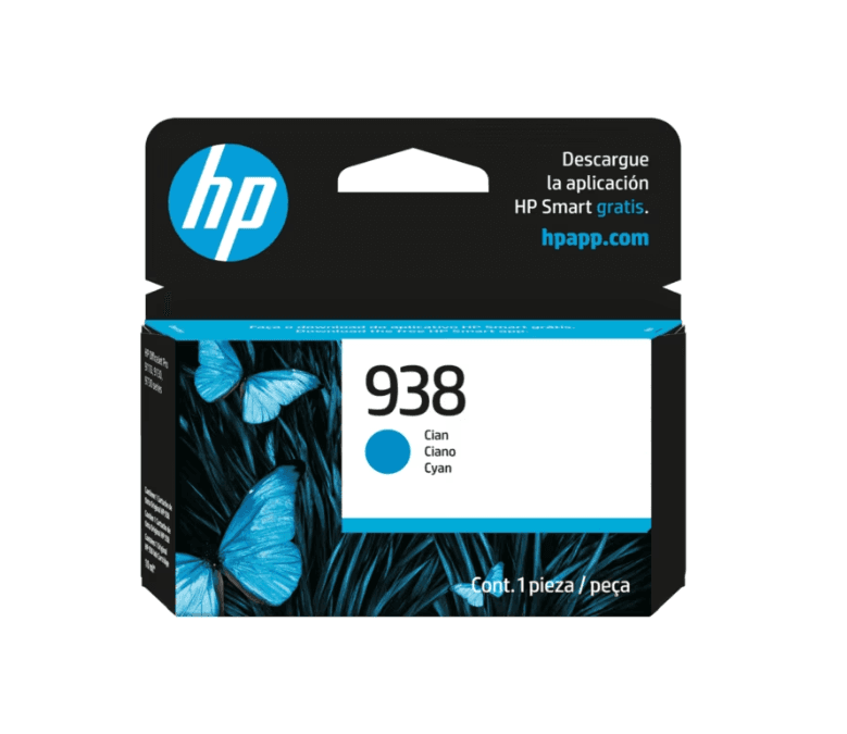 HP 938 Cyan Ink Cartridge 4S6X5PL