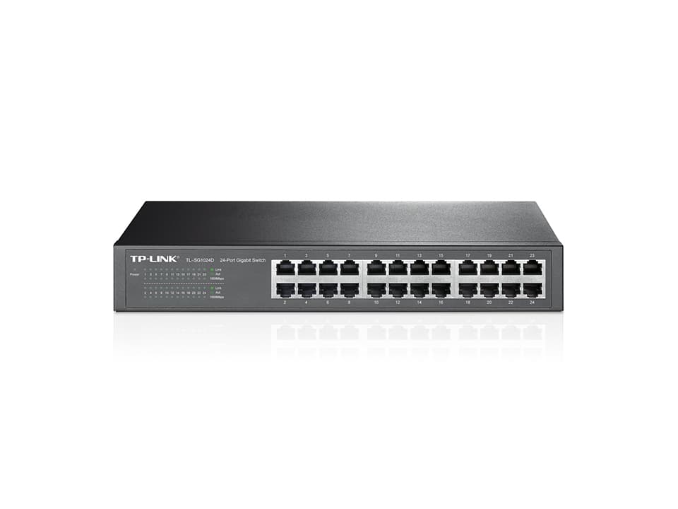 TL-SG1024D Switch 24P Gigabit Tp-Link Desktop