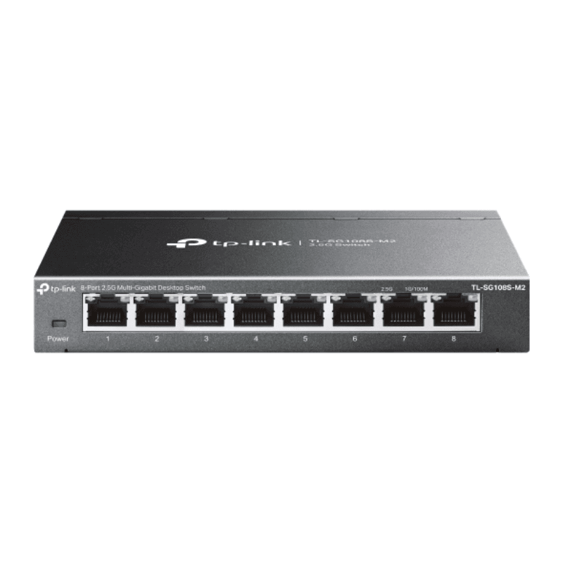 TL-SG108S-M2 Switch desktop 8 Port LAN 2.5G
